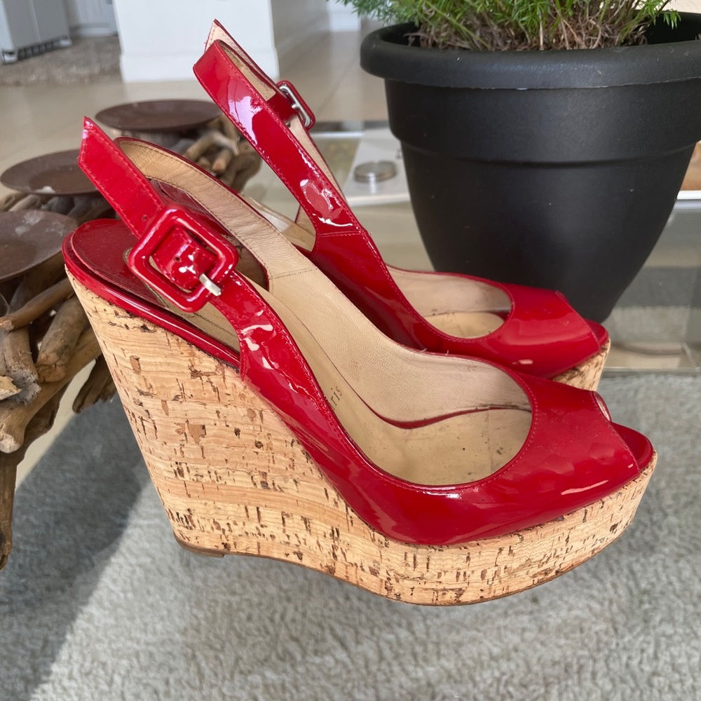 Beautiful Christian Louboutin wedges